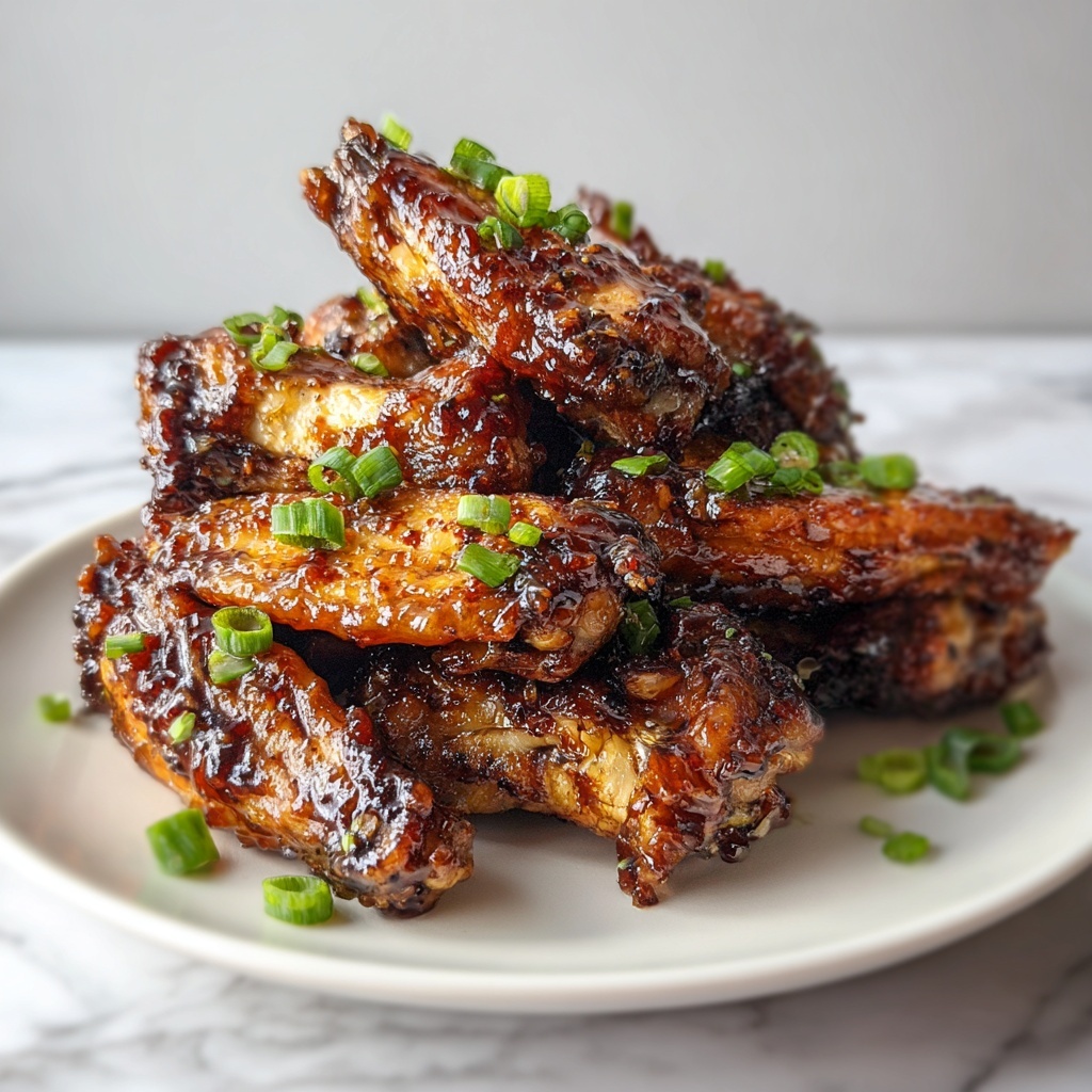 Crockpot Honey Soy Chicken Wings Recipe - Recipe Image