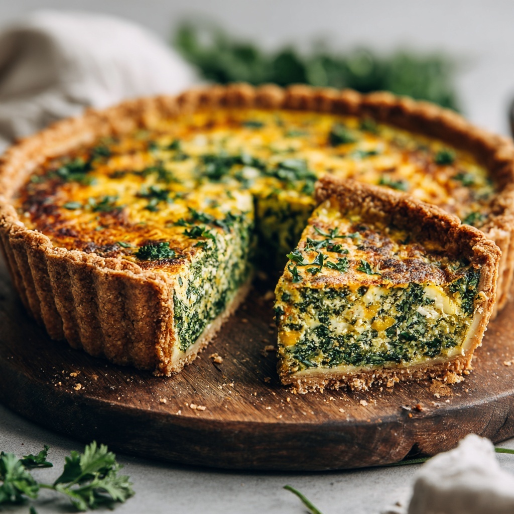 Spinach and Zucchini Pie: 7 Comforting Flavors to Savor Recipe - Recipe Image