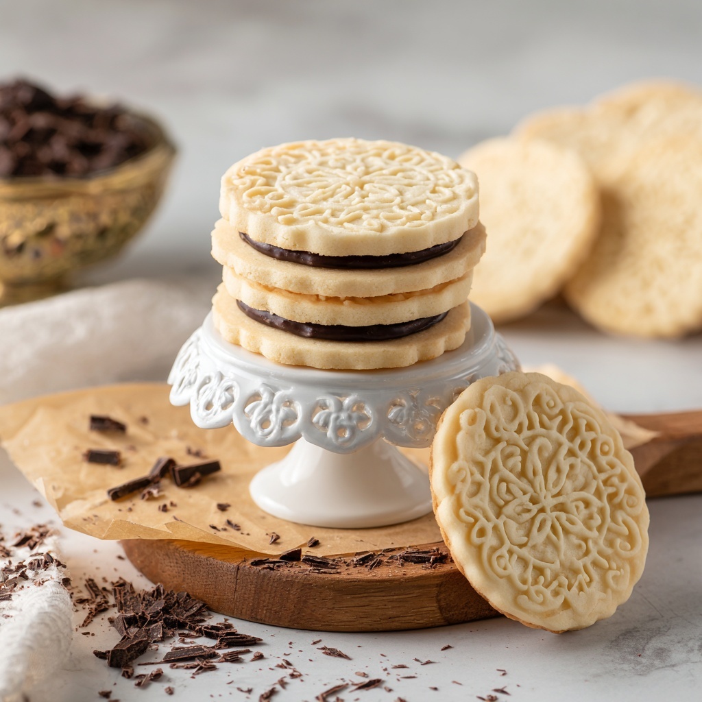 Baci di Dama – Traditional Italian Lady’s Kisses Cookies Recipe - Recipe Image