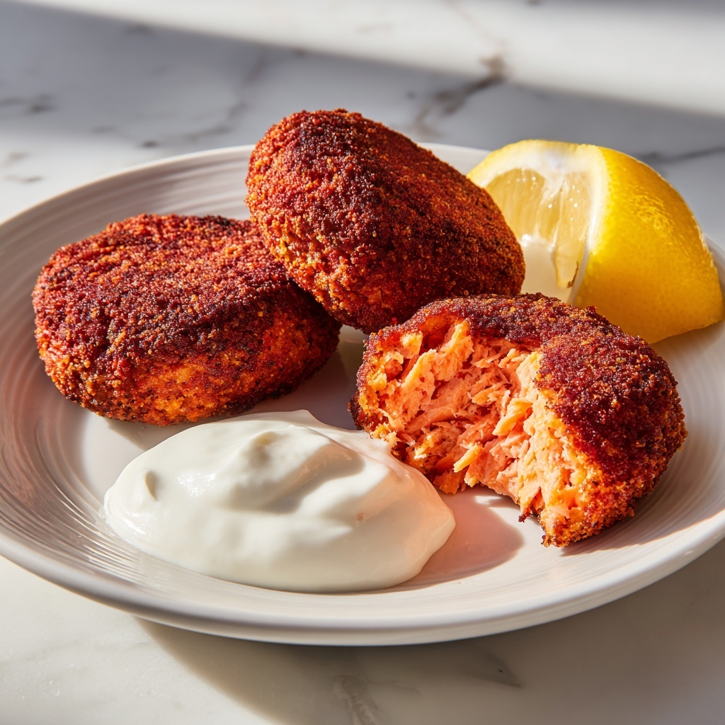 Southern Fried Salmon Patties: 8 Comforting Family Bites Recipe - Recipe Image