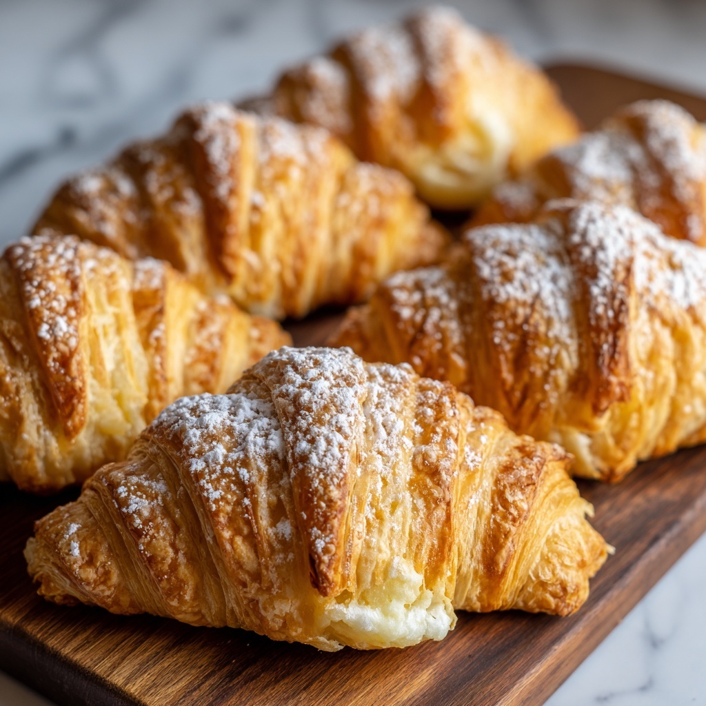 Earl Grey Almond Croissants Recipe - Recipe Image