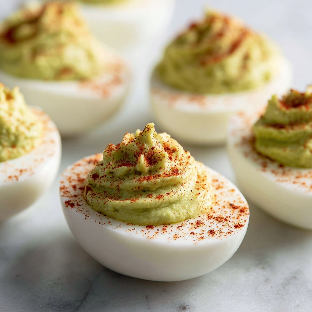 Avocado Deviled Eggs: 7 Creamy Joys You Can't Resist Recipe - Recipe Image