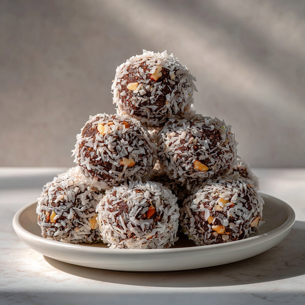 Vegan Gluten-Free Bliss Balls Recipe - Recipe Image
