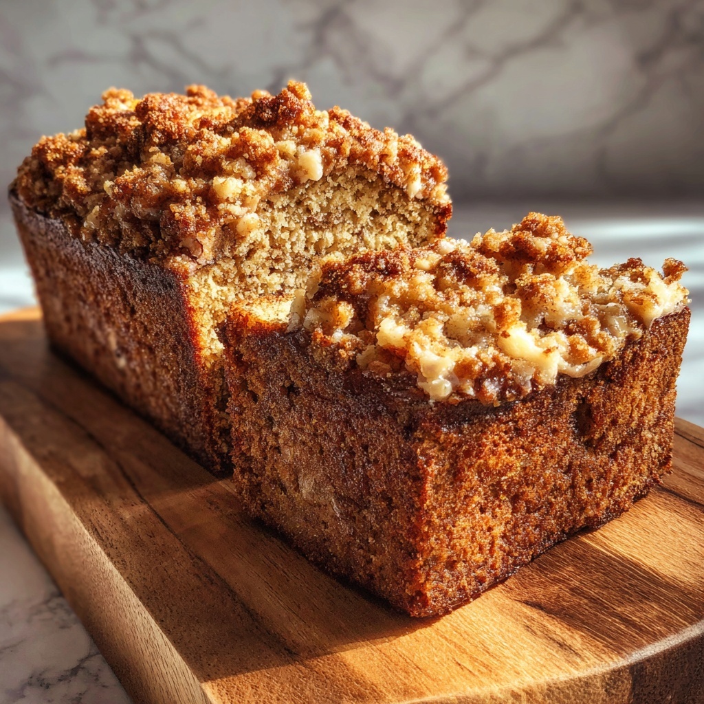 Pumpkin Bread with Streusel Topping Recipe - Recipe Image
