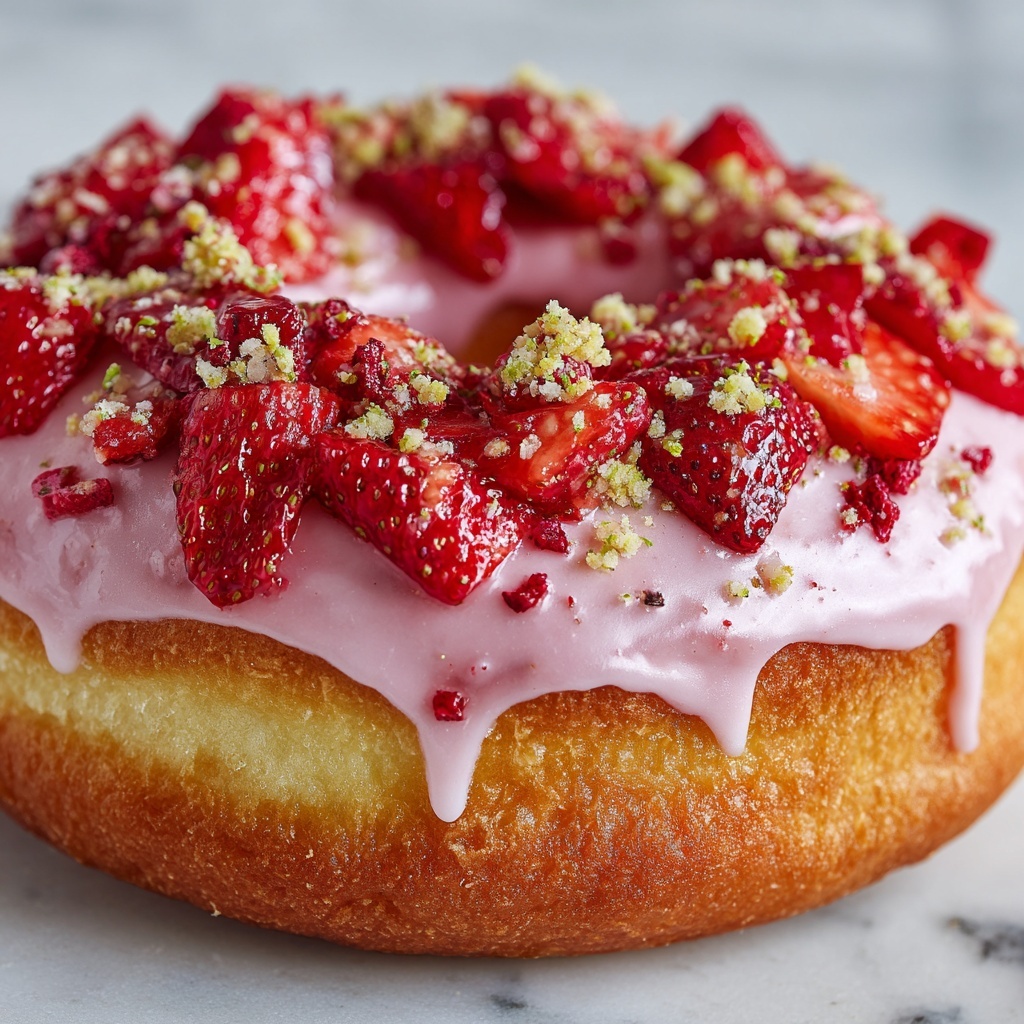Strawberry Shortcake Sourdough Bagels Recipe - Recipe Image