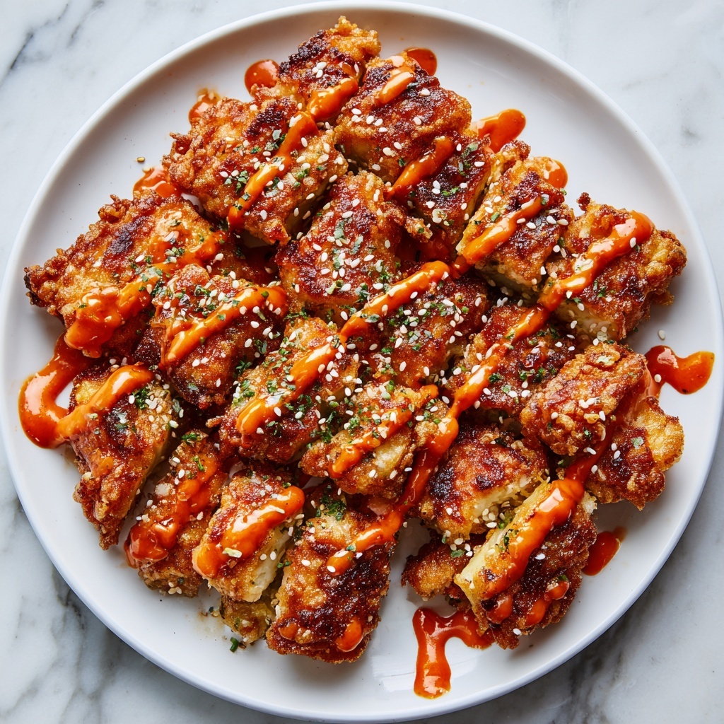 Baked Crunchy Hot Honey Chicken Recipe - Recipe Image