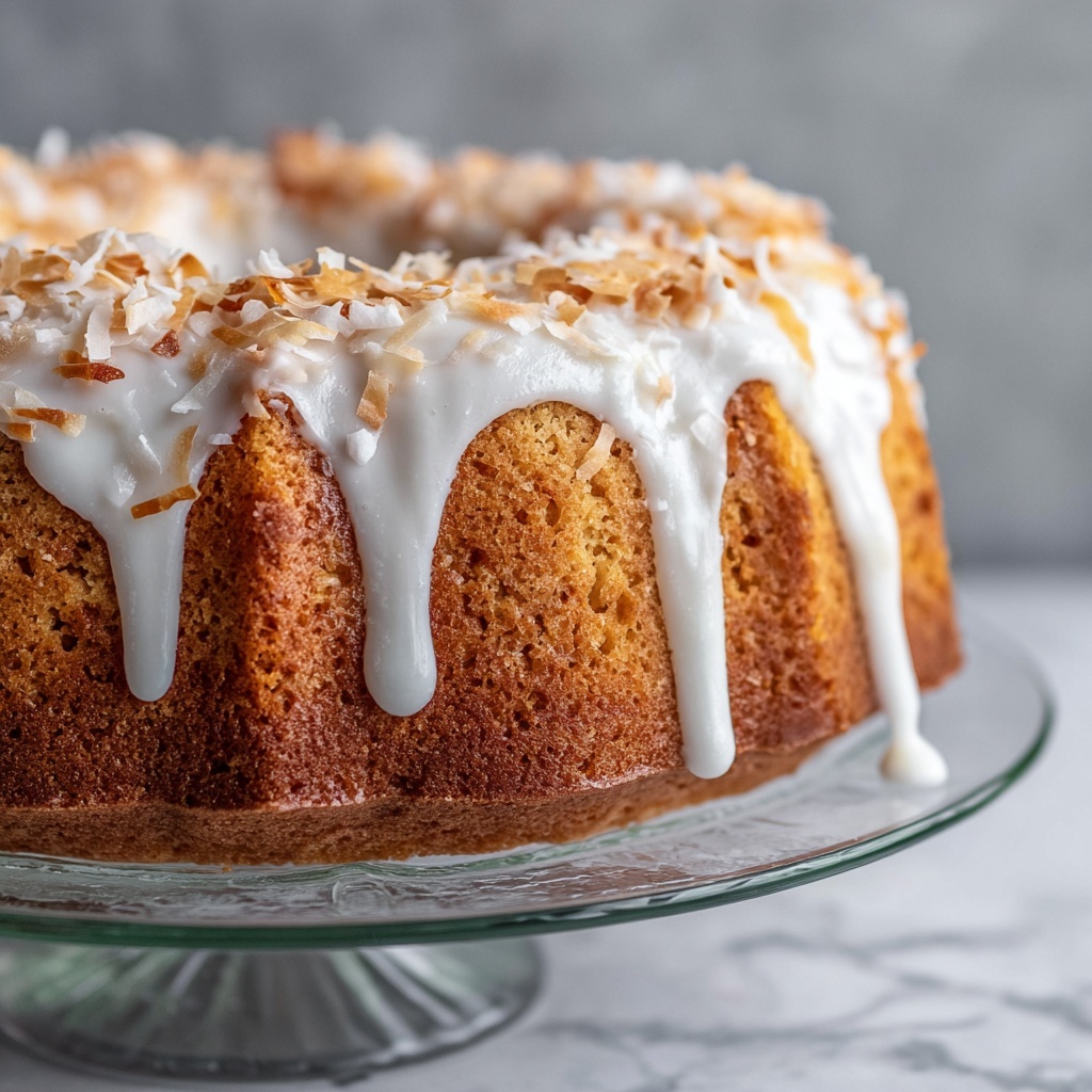 Coconut Bundt Cake Recipe - Recipe Image