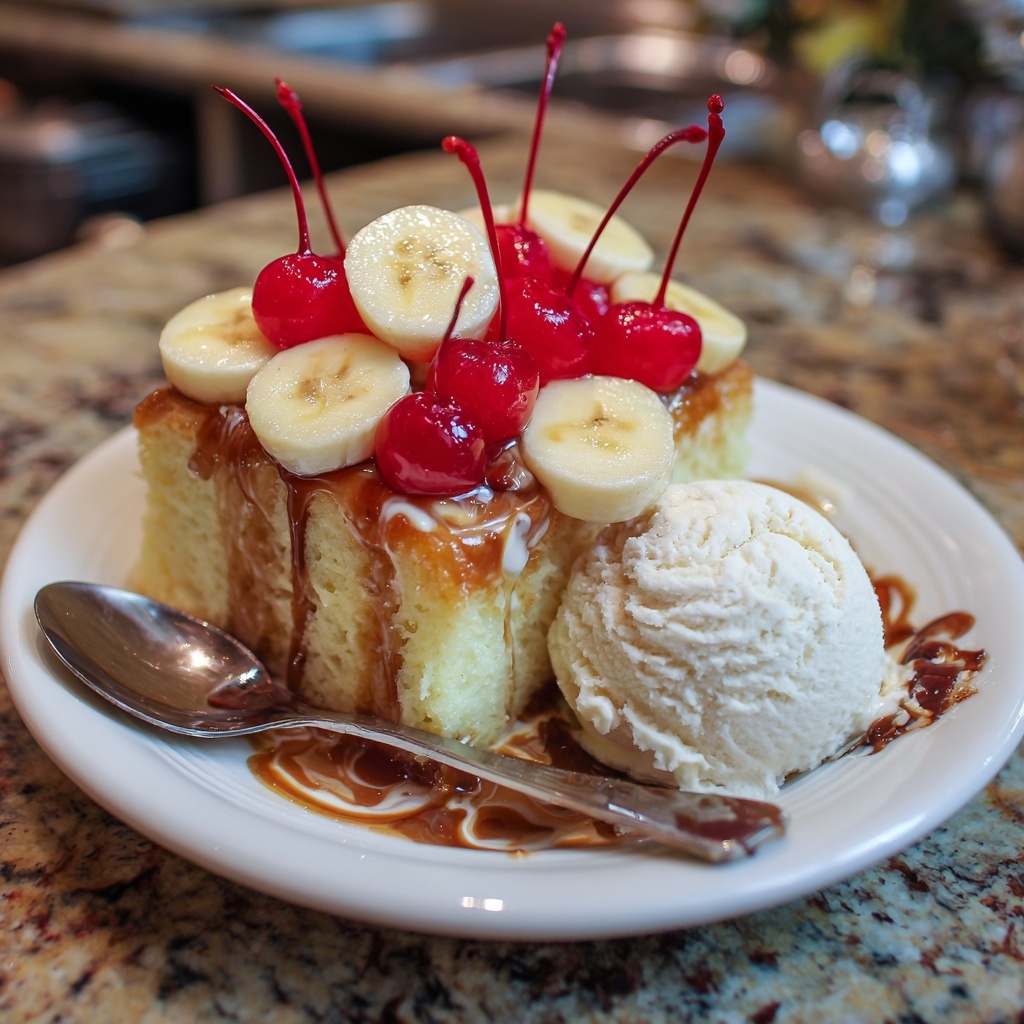 Banana Split Dump Cake: 5 Ways to Delight Your Tastebuds Recipe - Recipe Image
