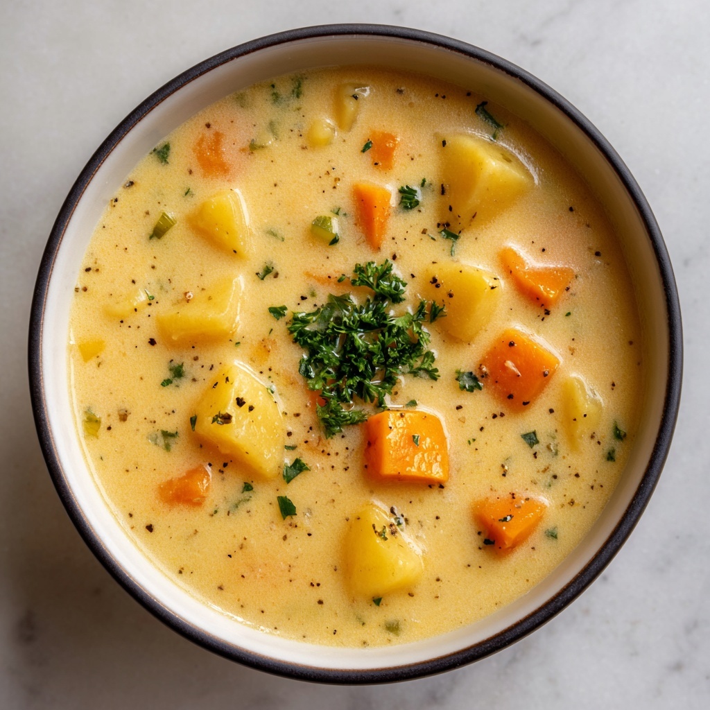 Vegan German Potato Soup Recipe - Recipe Image