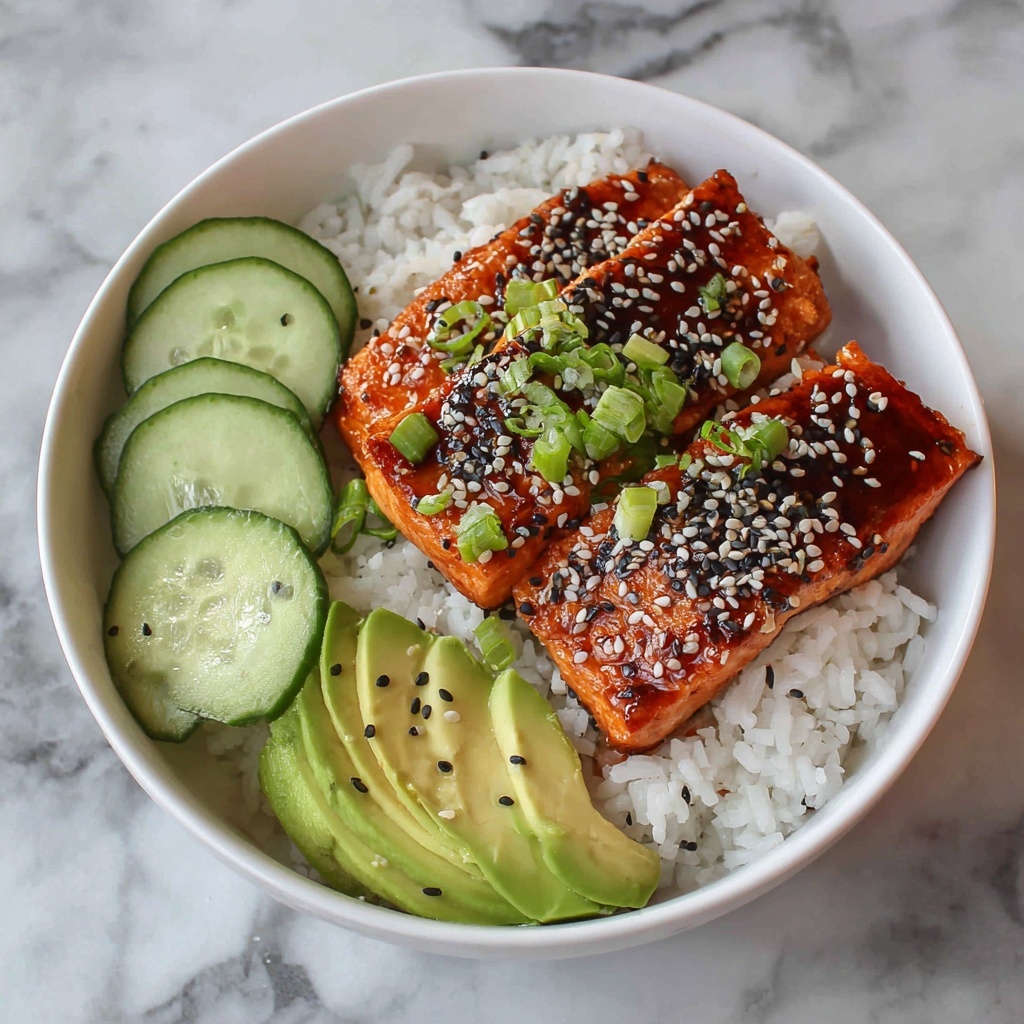 Irresistible Teriyaki Salmon Bowl: Quick & Customizable Delight Recipe - Recipe Image