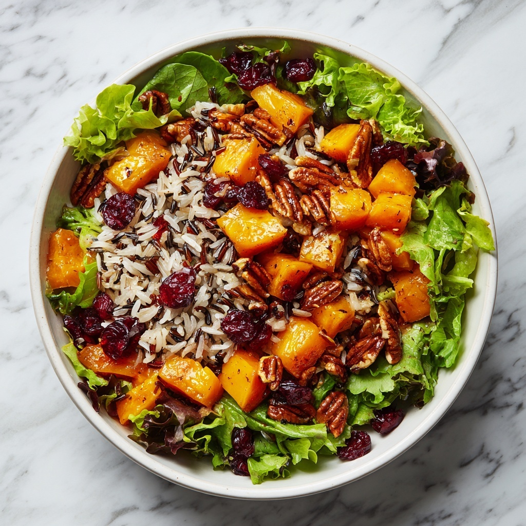 Thanksgiving Wild Rice Salad with Lemon Dressing Recipe - Recipe Image