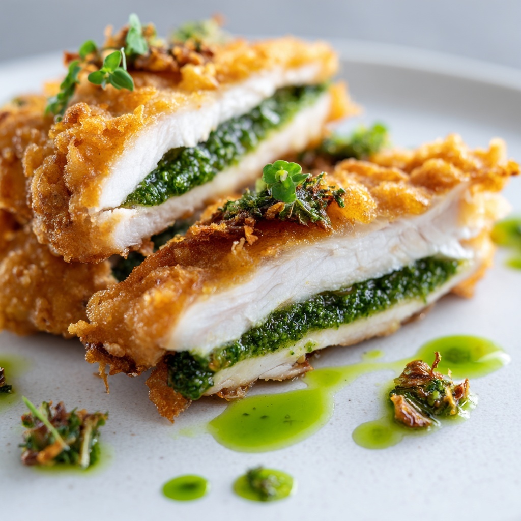 Chicken Kiev with Garlic Butter Recipe - Recipe Image