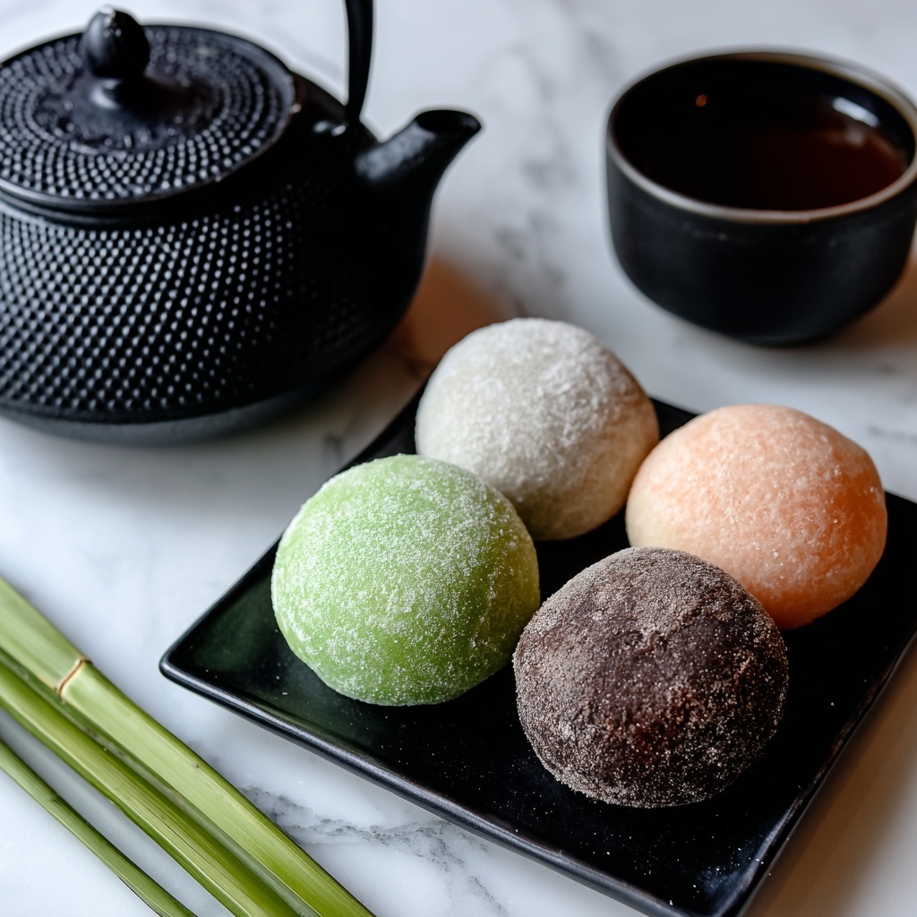 Mochi High in Sugar Recipe - Recipe Image