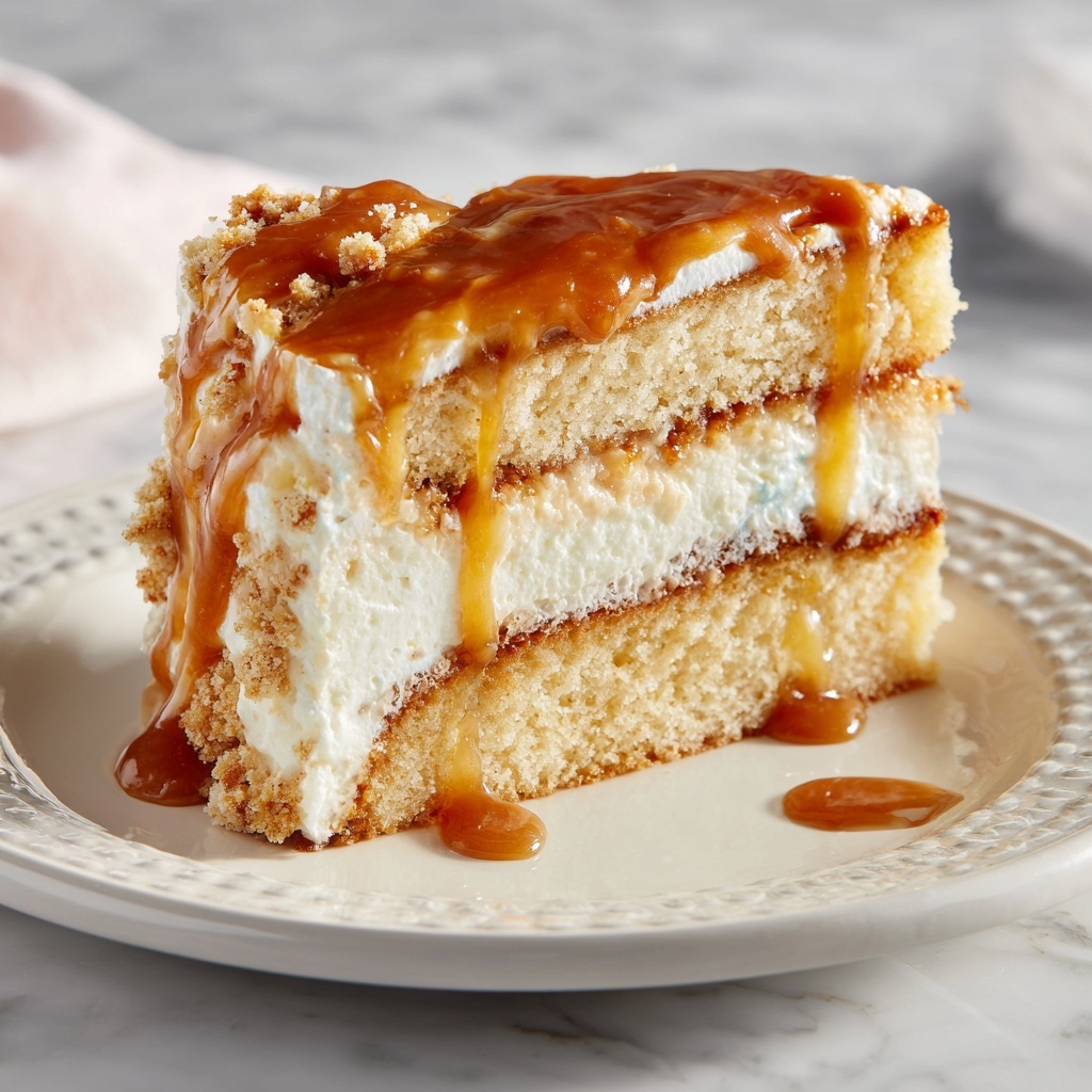 Creamy Caramel Cake: Indulge in Rich Sweetness Recipe - Recipe Image