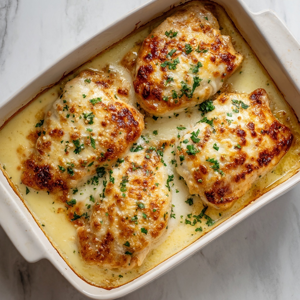 Melt In Your Mouth Baked Chicken Breast with Parmesan and Garlic Recipe - Recipe Image