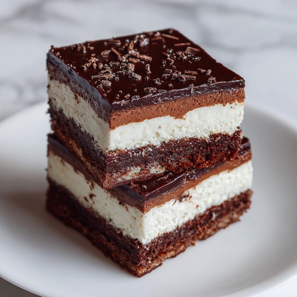 Vegan Gluten-Free Chocolate Lasagna with 7 Layers Recipe - Recipe Image