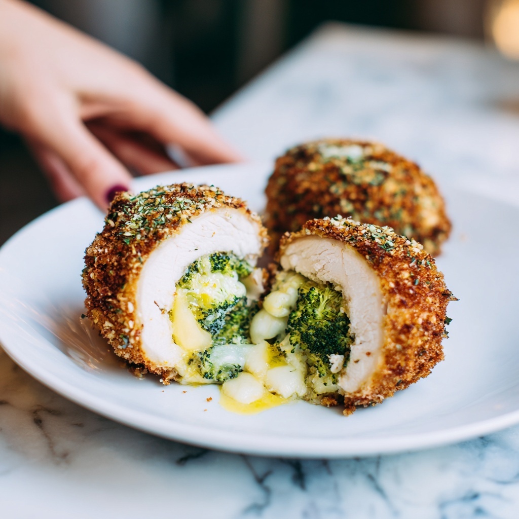 Best Broccoli Cheese Stuffed Chicken Breast Recipe for Joy Recipe - Recipe Image