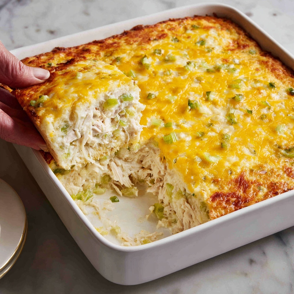 Chicken Dressing Casserole: 7 Comforting Steps to Delight Recipe - Recipe Image