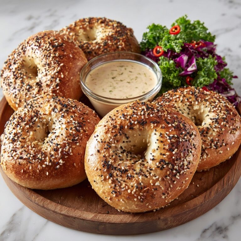 Istanbul Street Simit Sliders with Tahini Sauce Recipe