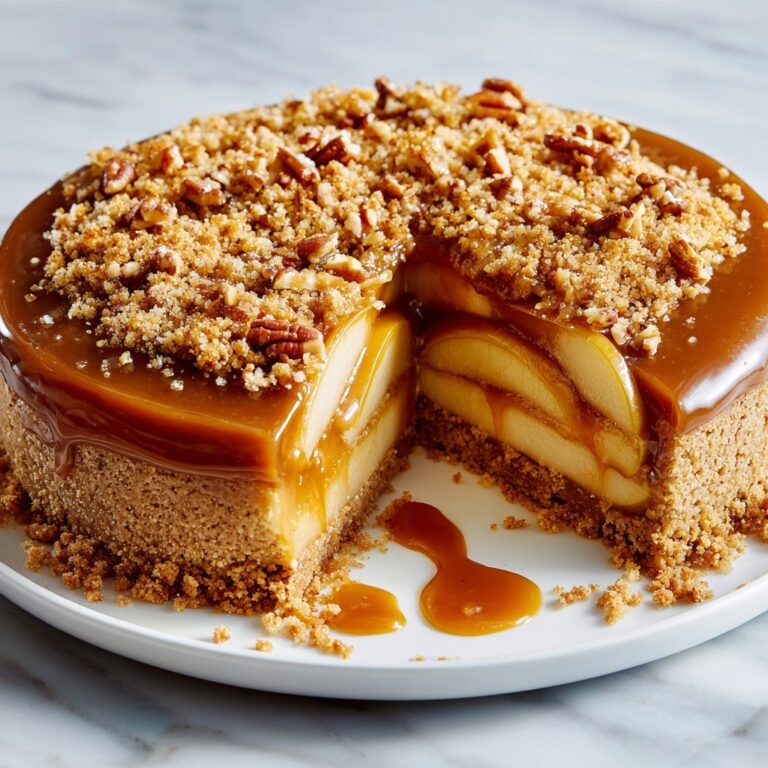 Swedish Apple Cake with Caramel Recipe