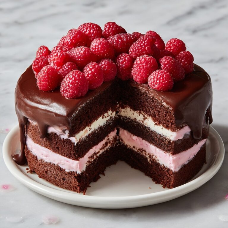 Vegan Raspberry Chocolate Cake Recipe