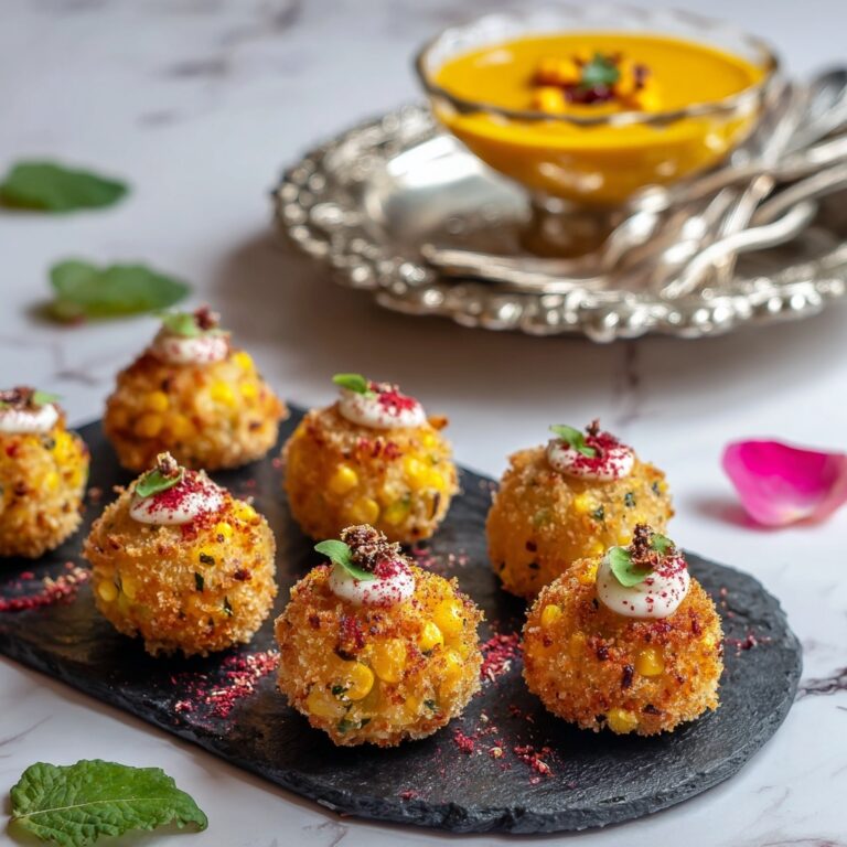 Cheese Corn Balls Recipe