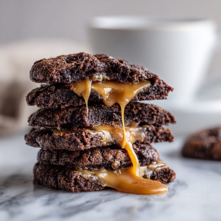 Salted Caramel Chocolate Cookies Recipe