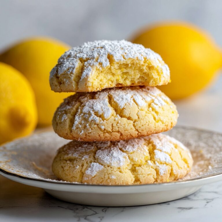 Lemon Gooey Butter Cookies Recipe
