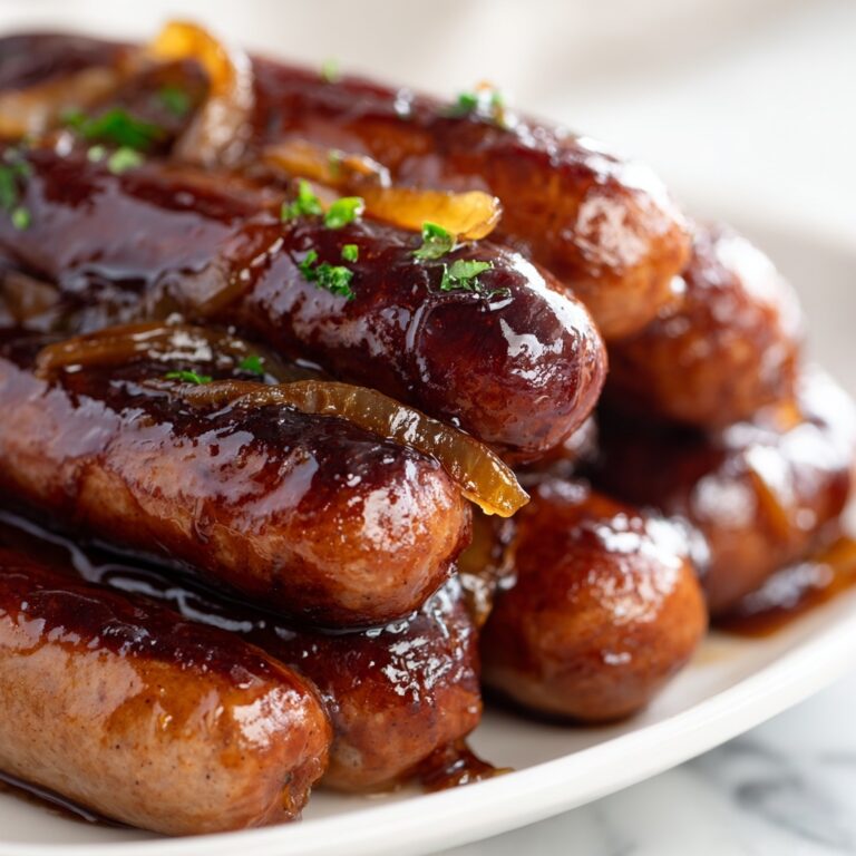 Hot Honey Garlic Lil Smokies for Game Night Recipe