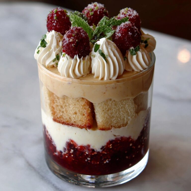 Vegan Boozy Raspberry Trifle Recipe