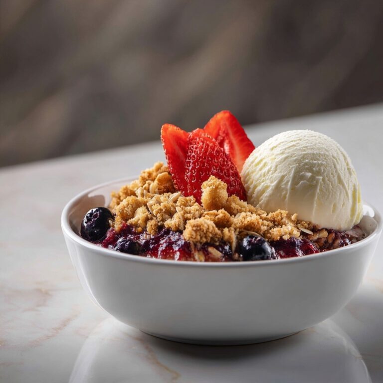 Blueberry Crisp Recipe