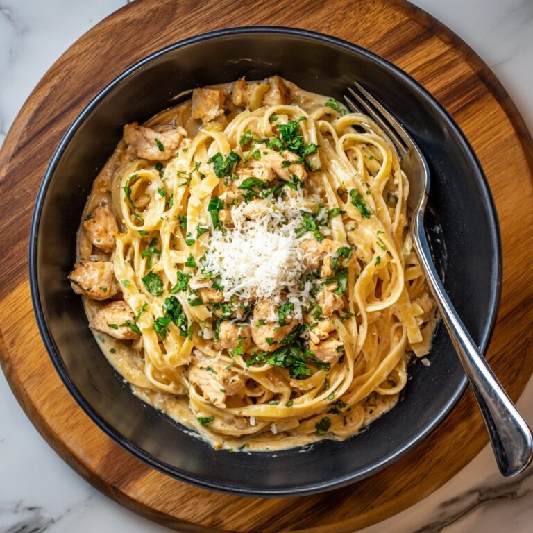 Creamy Cowboy Butter Chicken Linguine Recipe
