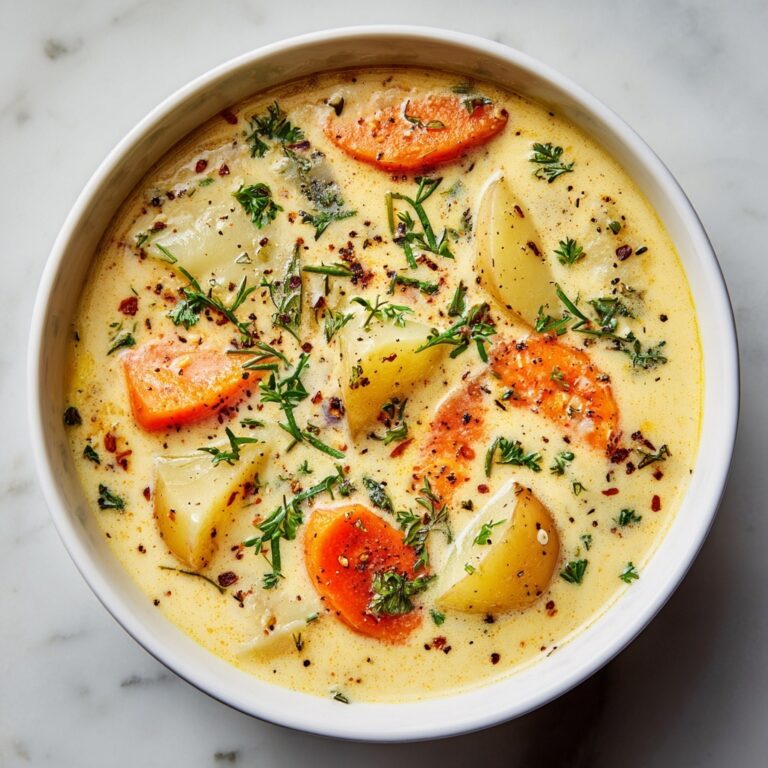 Hearty Potato Soup with Turkey Bacon Recipe