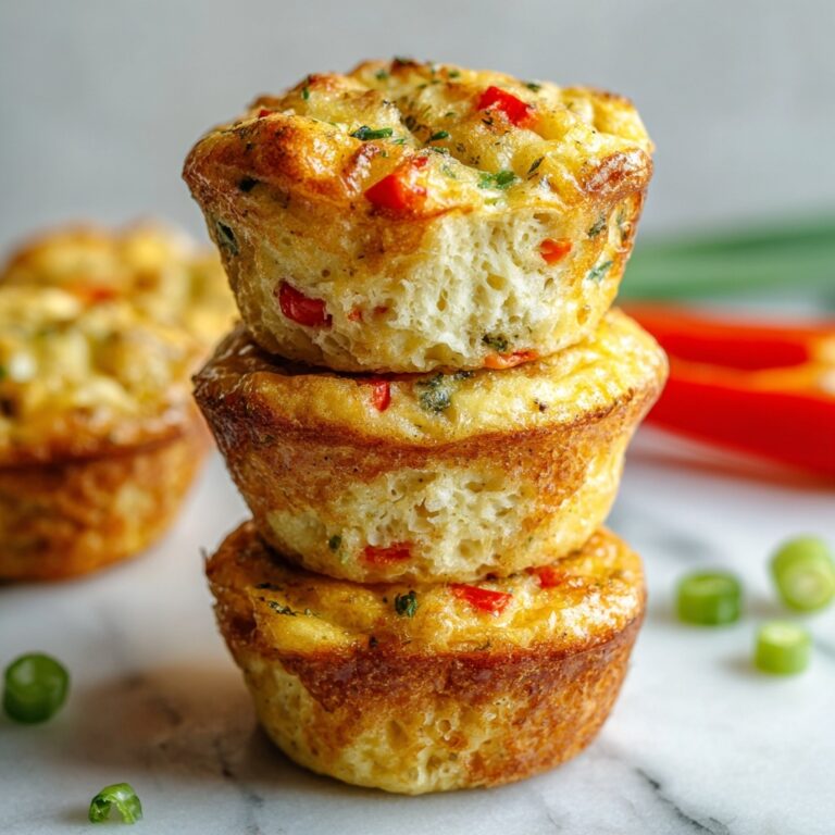 Mini Egg Bites with Cheddar and Optional Fillings Recipe