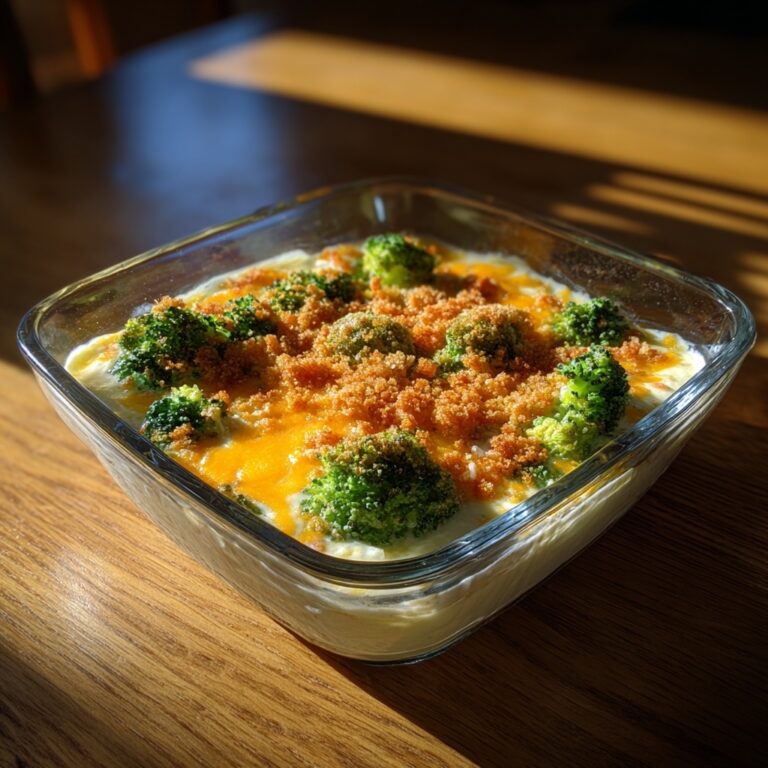 Cheesy Broccoli Casserole Recipe