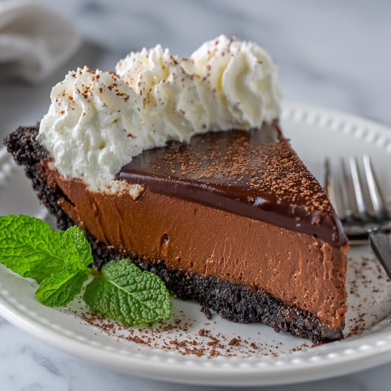 Keto Chocolate Silk Pie Recipe
