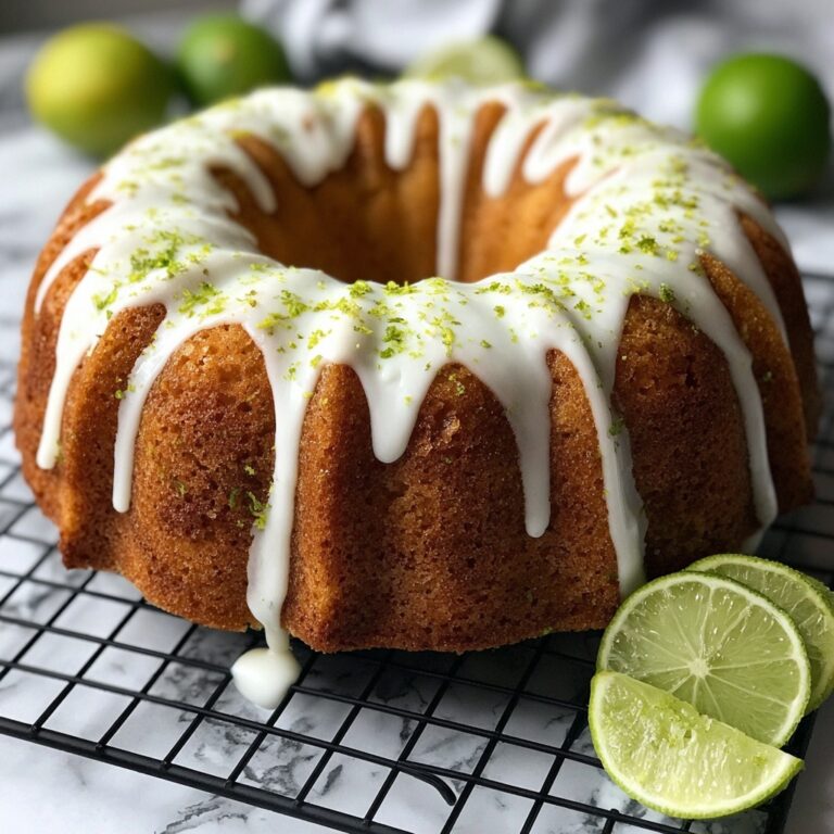 Key Lime Bundt Cake Recipe