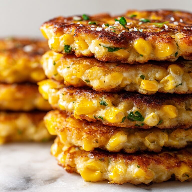 Cheesy Corn Fritters Recipe