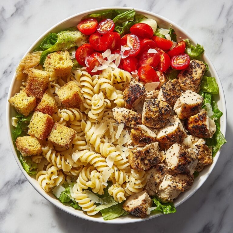 Chicken Caesar Pasta Salad Recipe