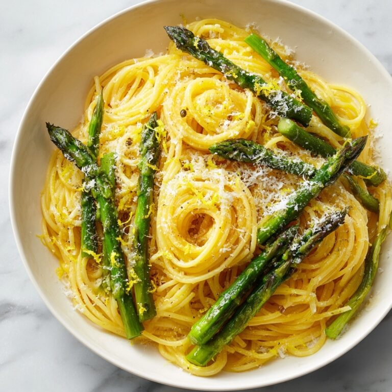 Lemon Asparagus Pasta Recipe