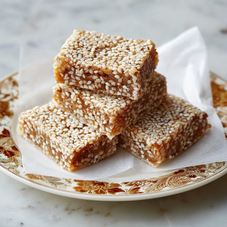 Sweeten Your Day with Sesame Seed Crunch Candy Delight Recipe