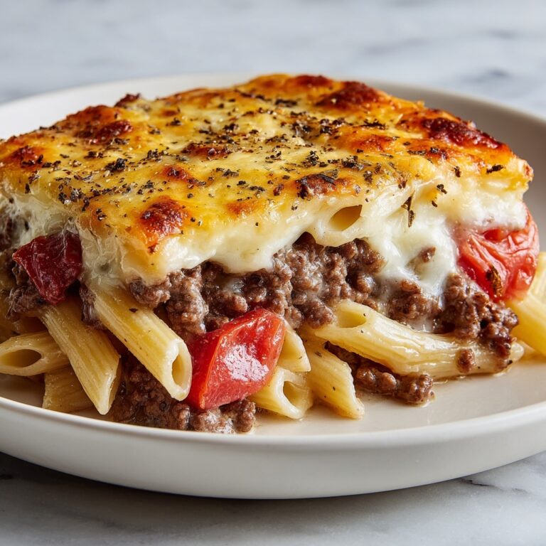 Cheeseburger Alfredo Pasta: 5 Steps to Comfort Food Bliss Recipe