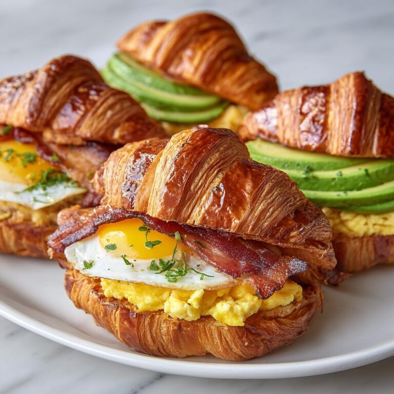 Croissant Breakfast Sandwich Recipe