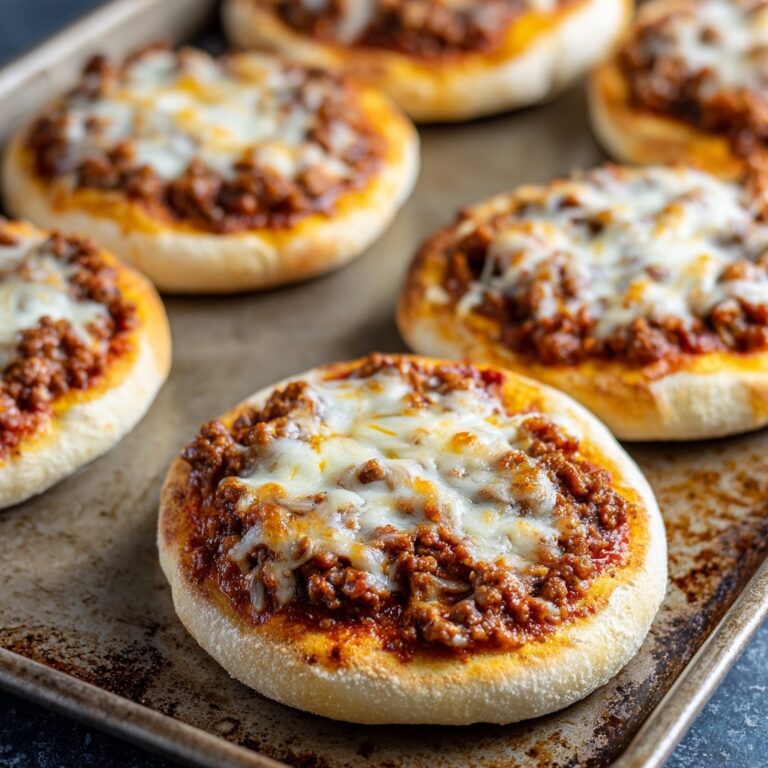 Old School Pizza Burgers Recipe