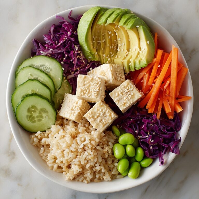 Tofu & Veggie Rice Bowl Recipe