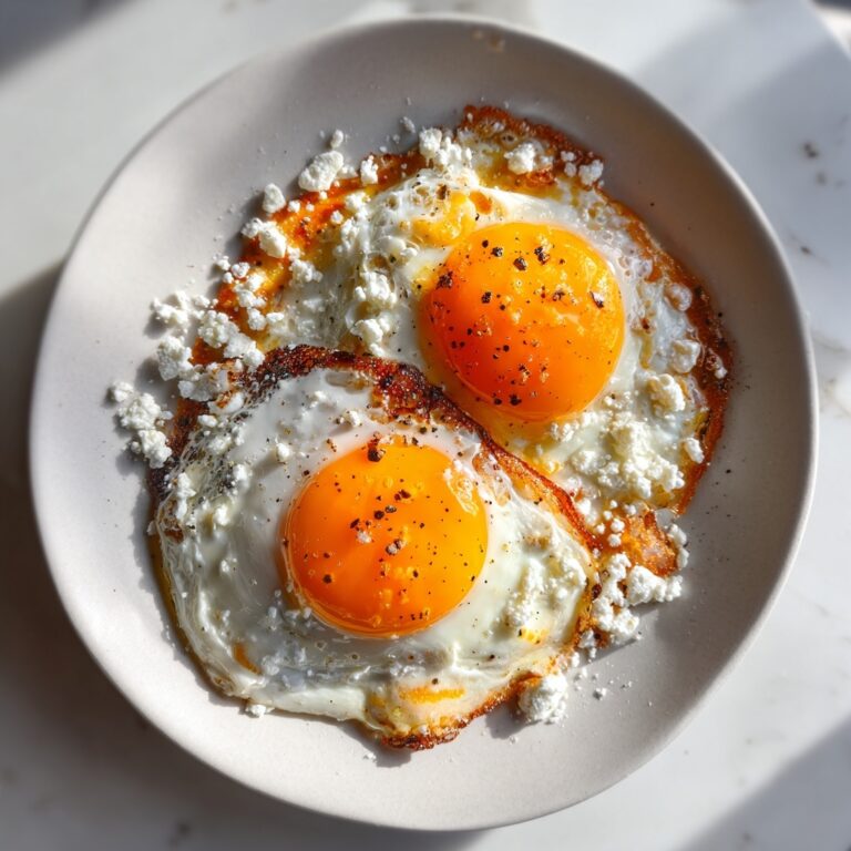 Crispy Feta Fried Eggs: 10-Minute Morning Marvel Recipe