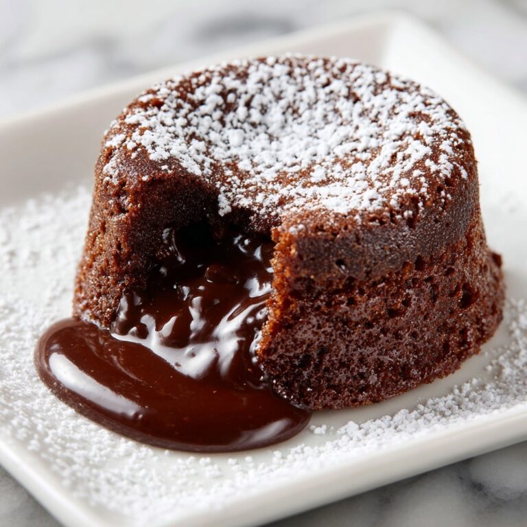 Cinnamon Spiced Chocolate Lava Cakes Recipe