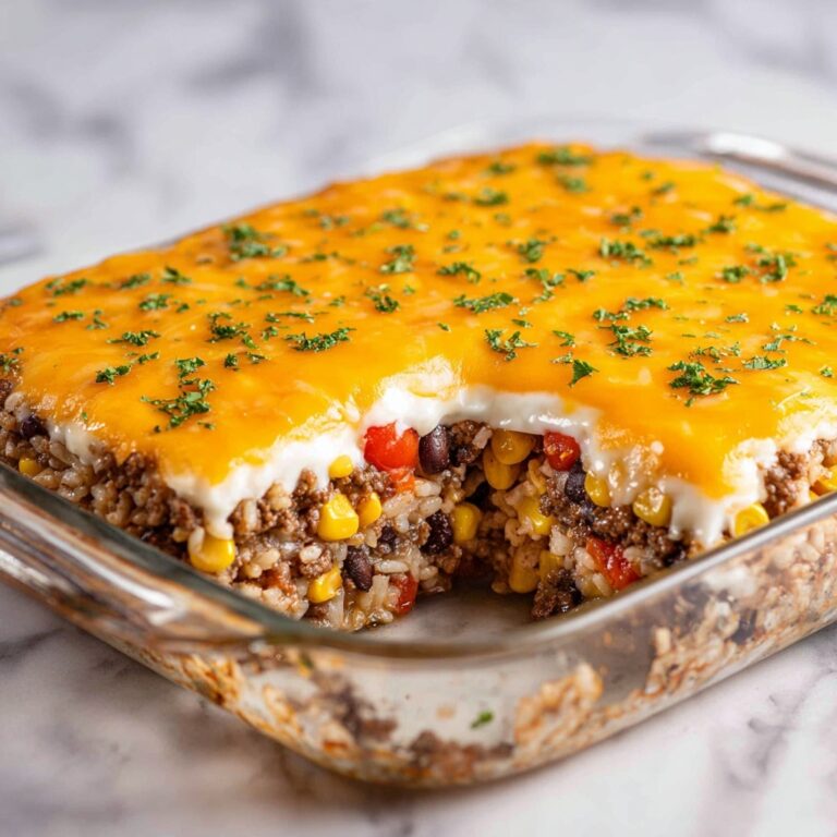 Mexican White Trash Casserole: 7 Comforting Layers of Yum Recipe