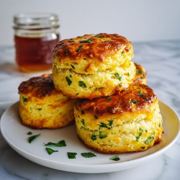 Cheddar Scones with Spiced Honey Butter Recipe