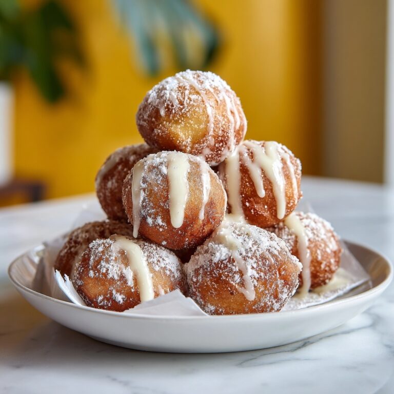 Funnel Cake Bites Recipe